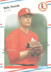 1988 Fleer Baseball Cards      033      Bob Forsch